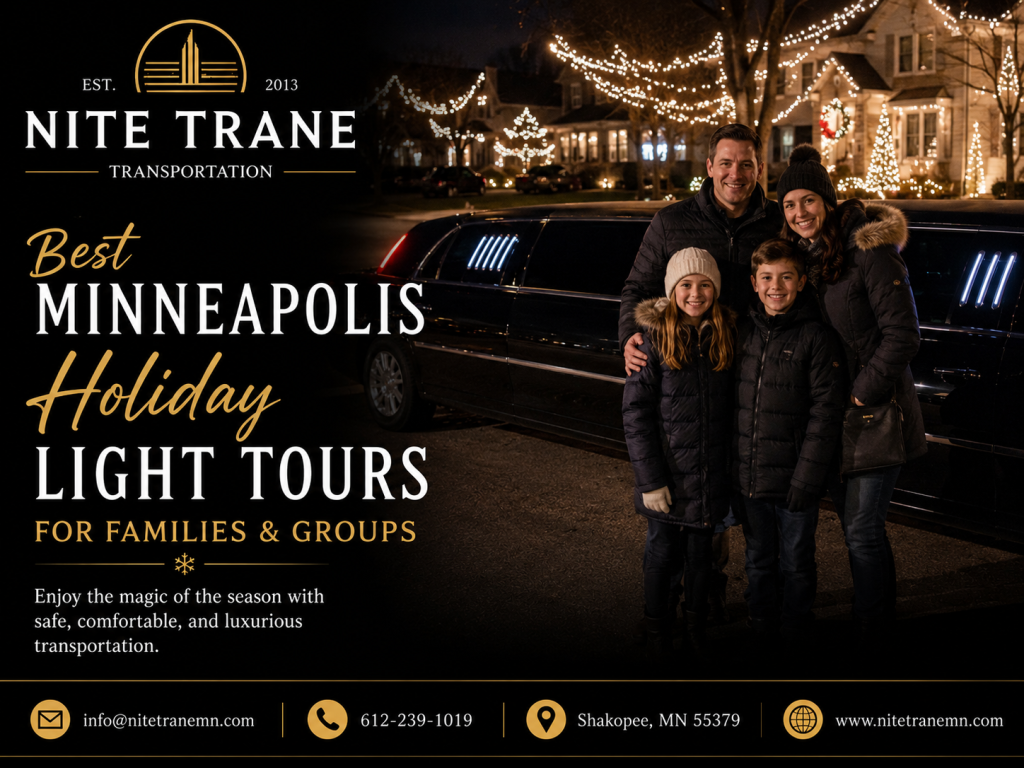 Best Minneapolis Holiday Light Tours for Families & Groups