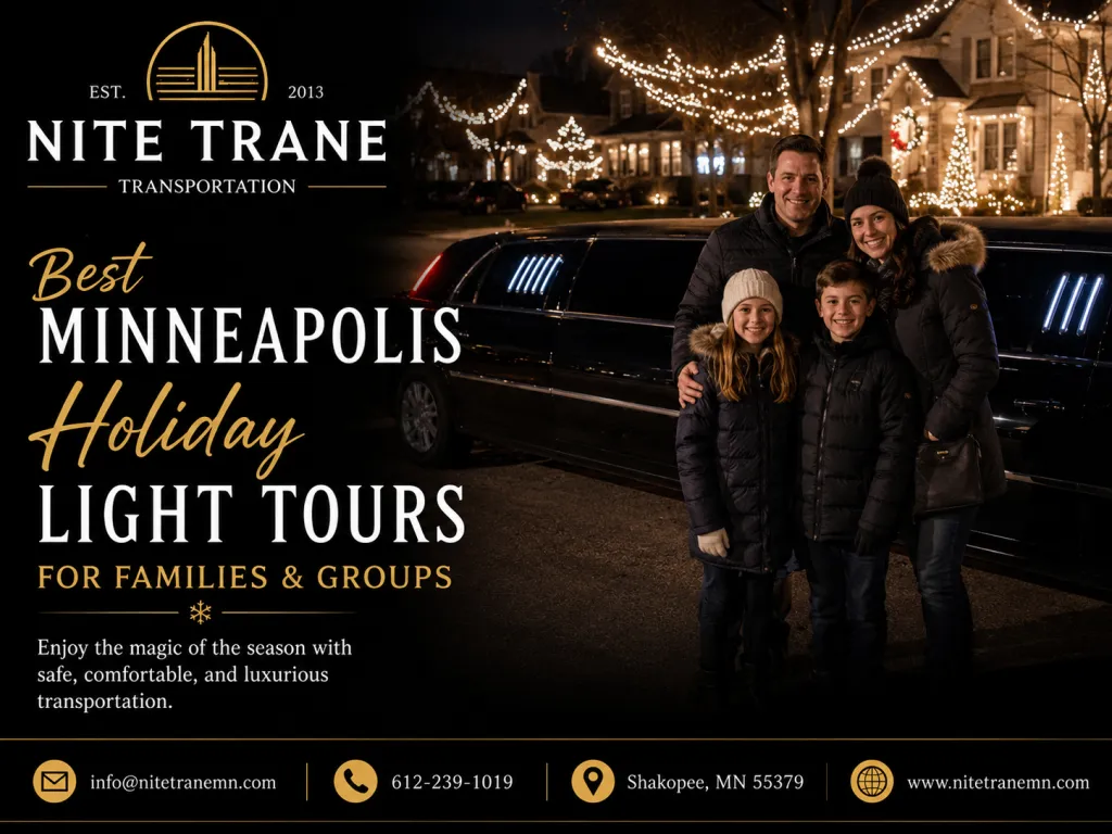 Best Minneapolis Holiday Light Tours for Families & Groups