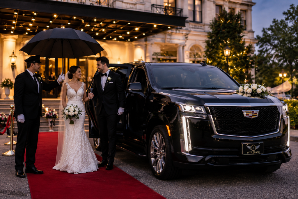 Wedding Limo Coach Bus