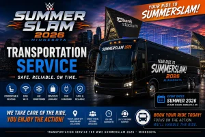 WWE SummerSlam 2026 Transportation in Minneapolis