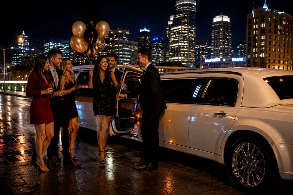 Minneapolis Limousine Birthday Party