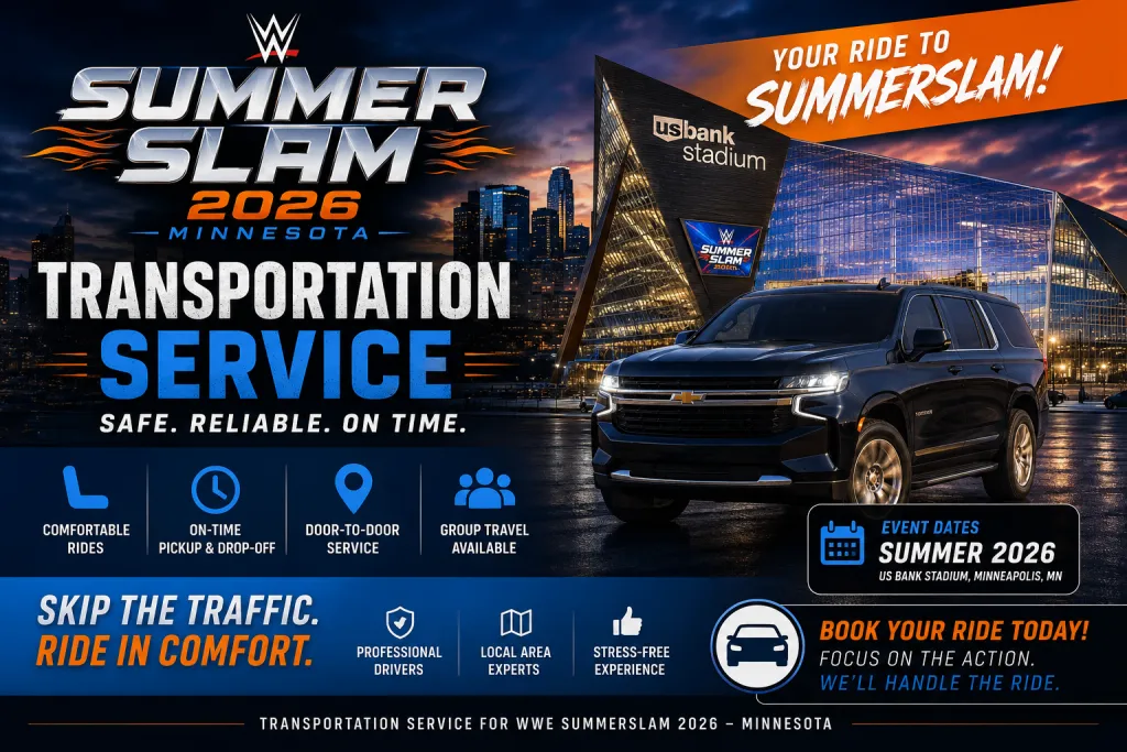 SummerSlam 2026 transportation service