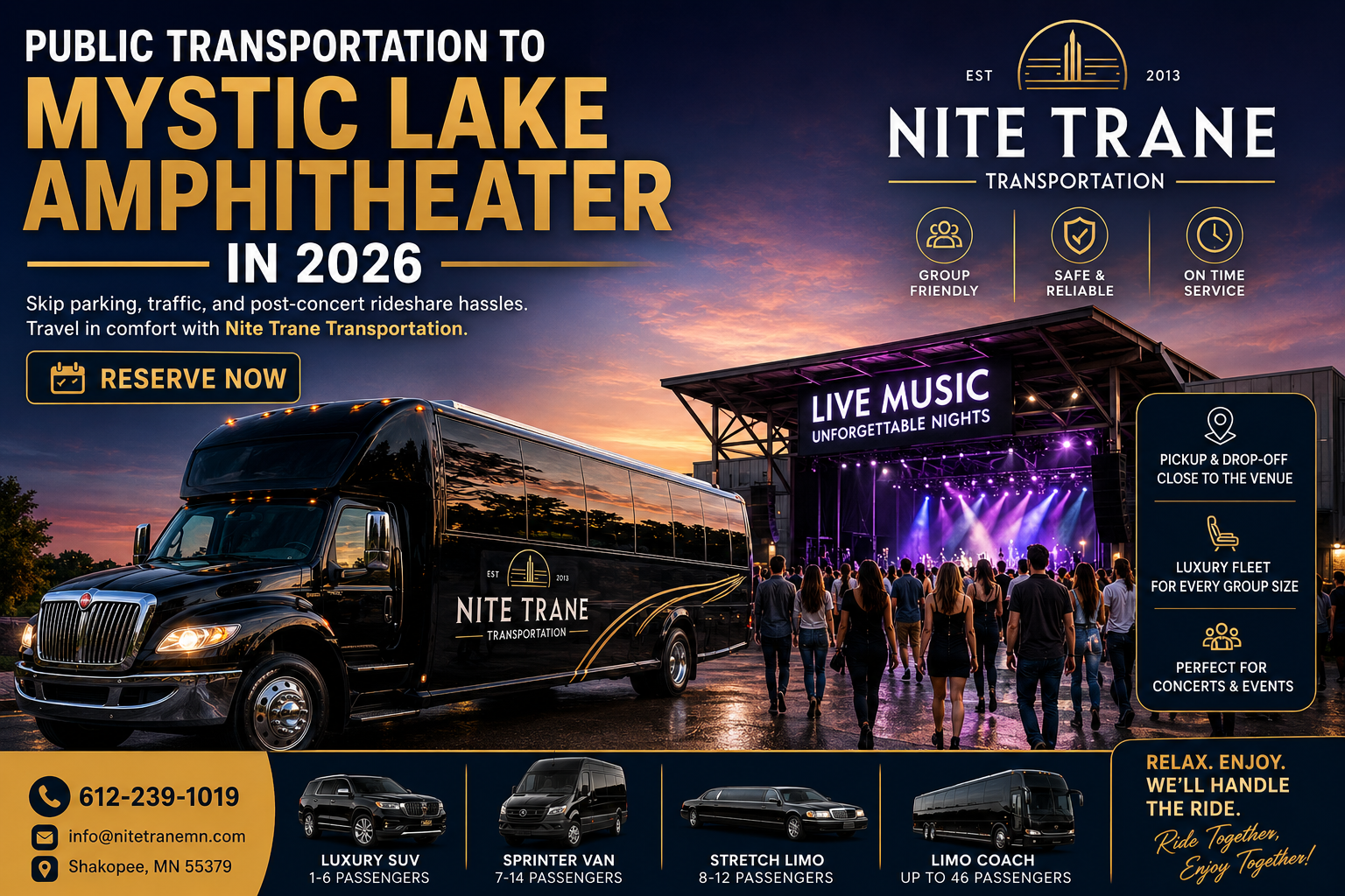 Nite Trane Concert Shuttle