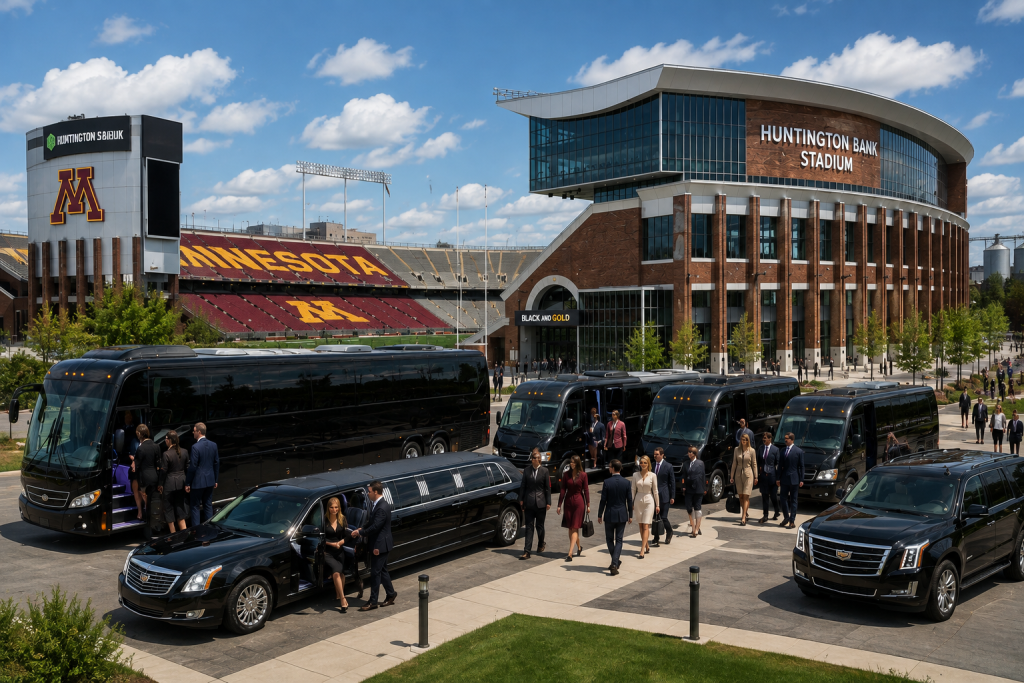 Huntington Bank Stadium Arrival