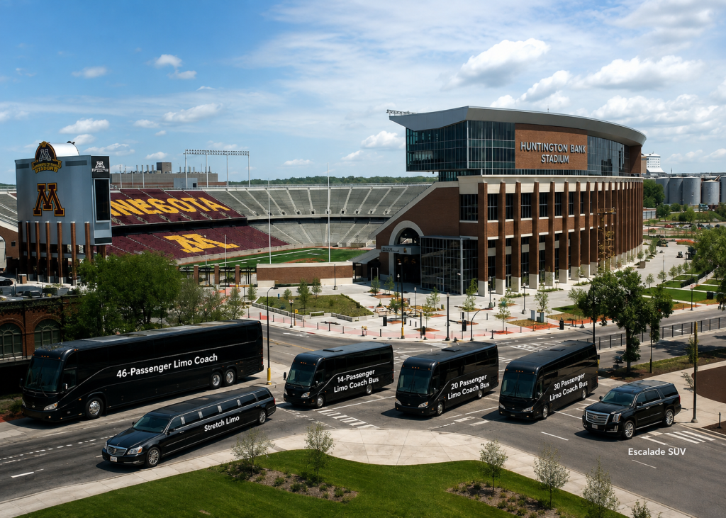 Huntington Bank Stadium Transport Showcase