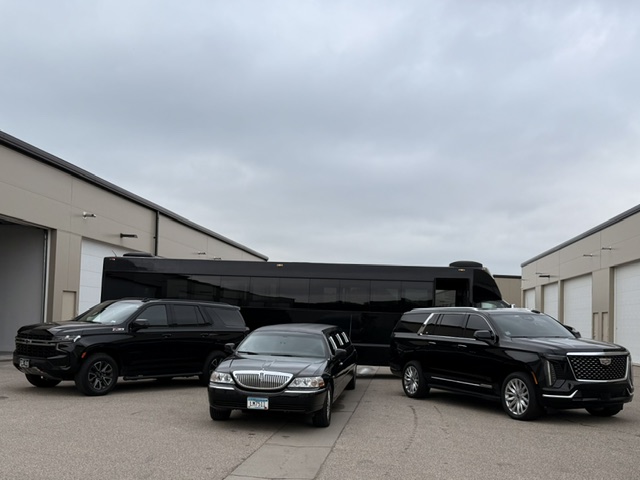 Nite Trane Transportation luxury limo and SUV fleet in Shakopee, MN