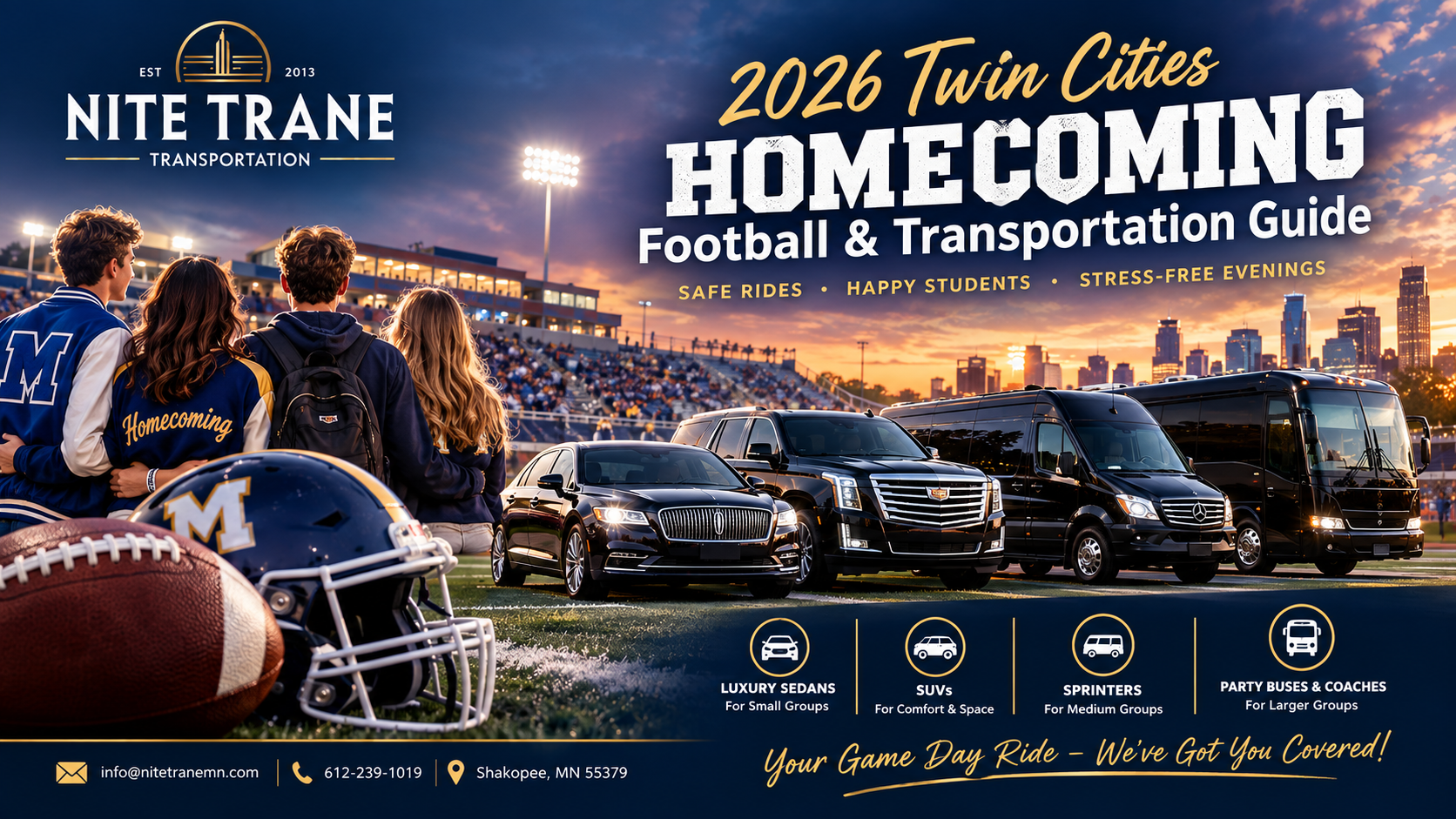 Twin Cities Homecoming Transportation Guide