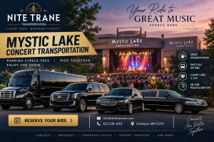 Mystic Lake Concert Transportation