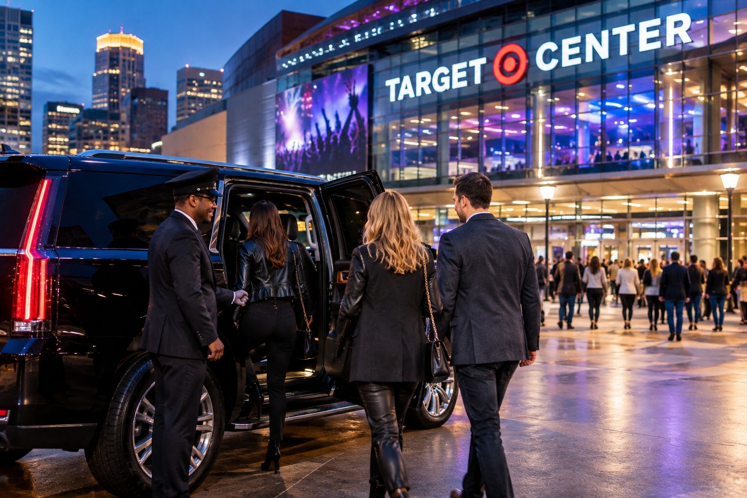 Target Center Concert Transportation